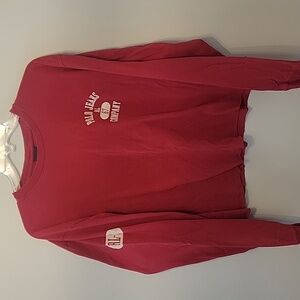 Ralph Lauren Polo Jean Co. Large long-sleeved tee. Vintage. Natural hem